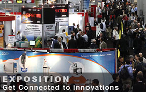 A view of the Pittcon exhibition