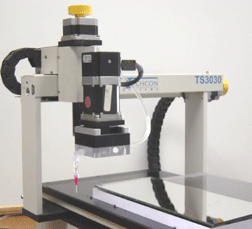 Model 2-4 pump on a robotic arm